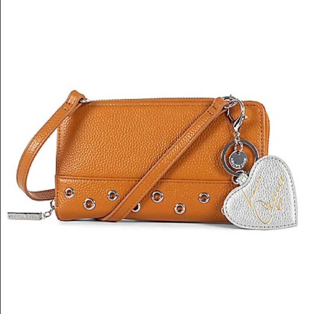 COPY - Celine Dion "Falsetto" Leather RFID Blocking Wallet Crossbody Bag - 2 st…